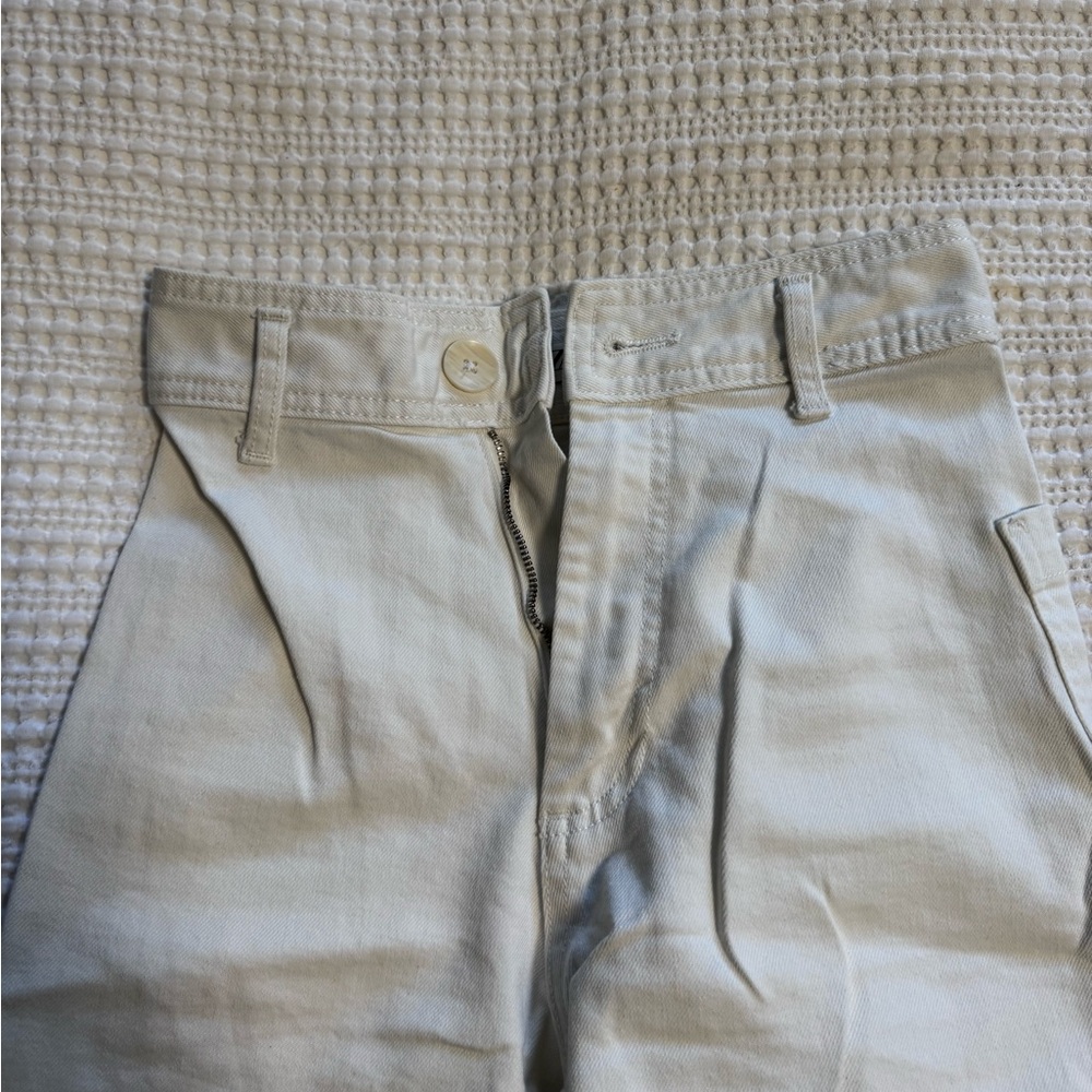 Zara White Jeans
